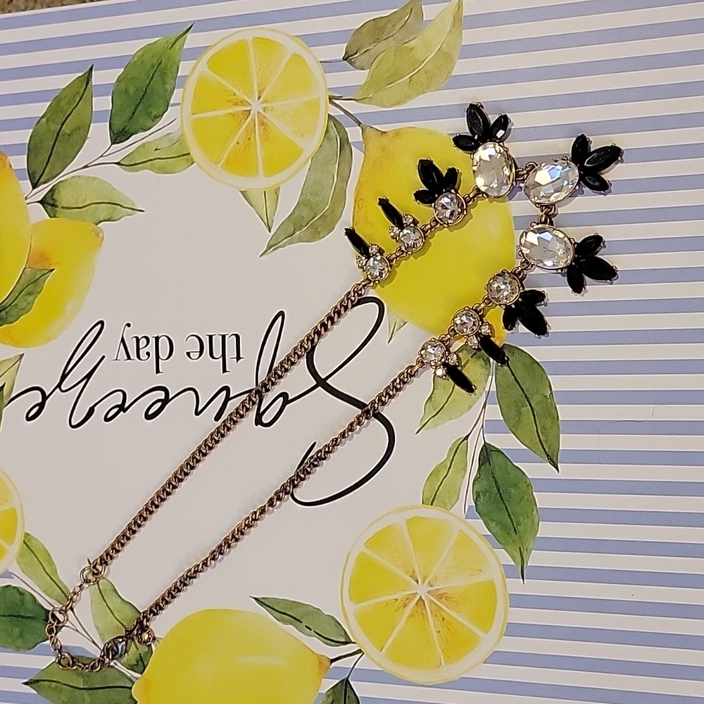 J. Crew Crystal Rhinestones Necklace